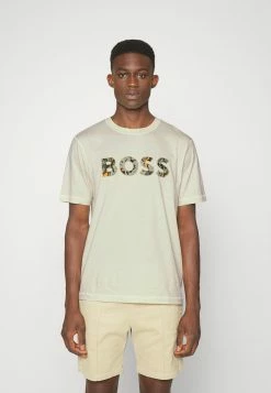 BOSS TEETRURY - Print T-shirt - Open White