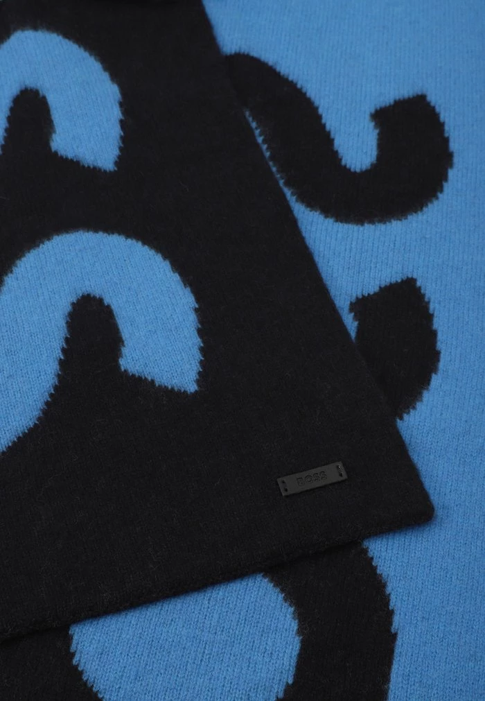 BOSS FEODORO - Scarf - Dark Blue 5 BOSS FEODORO - Scarf - Dark Blue - Image 3