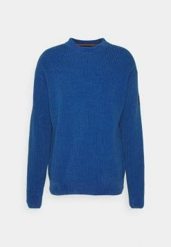 BOSS KOMENTINO - Jumper - Medium Blue -BOSS Sales Store 0061204db06345df9a4bb3b6b5abff31
