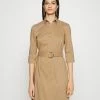BOSS DALIRI - Shift Dress - Medium Beige -BOSS Sales Store 006d9e6fbcc14768a0d4ccba25facf61