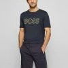 BOSS Print T-shirt - Dark Blue Two -BOSS Sales Store 00762a8f78334dcda12aaf90bebe7629