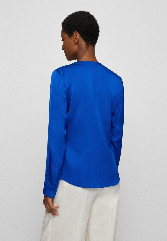 BOSS BANORA - Blouse - Open Blue Three 5 BOSS BANORA - Blouse - Open Blue Three - Image 3