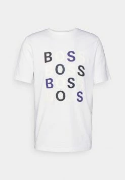 BOSS TESSLER - Print T-shirt - White -BOSS Sales Store 011a4efe8f894947b61ce836d6a0fbc0