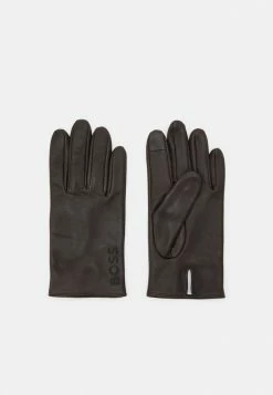 BOSS UNISEX - Gloves - Dark Brown