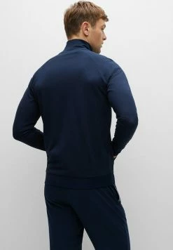 BOSS Zip-up Sweatshirt - Dark Blue Three -BOSS Sales Store 01c1c3d6c4b74102b1b57cdc074ff476