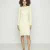 BOSS DREALINA - Shift Dress - Yellow -BOSS Sales Store 01cf8055e7d54301bfaa0f39bc3f24c0