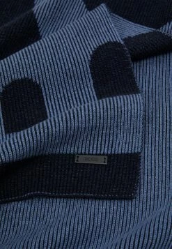 BOSS LAMICO UNISEX - Foulard - Dark Blue -BOSS Sales Store 023fa2856e044b03994d47da0c1217eb