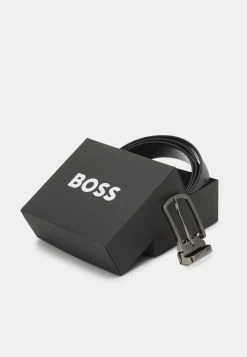 BOSS OFIS UNISEX - Belt - Black -BOSS Sales Store 02bc19f93ca34b879fa51a1c26f28b20