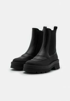 BOSS DENORY PADDED - Classic Ankle Boots - Black -BOSS Sales Store 030366ad9a944e25b91fd6d06ee9e9ae