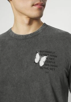 BOSS TEACID - Print T-shirt - Black -BOSS Sales Store 034dd34415fc44bea509066332e13e9c