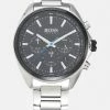 BOSS DISTINCT - Chronograph Watch - Silver-coloured/black