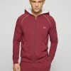 BOSS Zip-up Sweatshirt - Dark Red -BOSS Sales Store 041cfea9ca414d6ebc548c978301de52