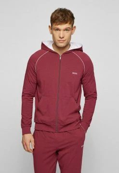 BOSS Zip-up Sweatshirt - Dark Red