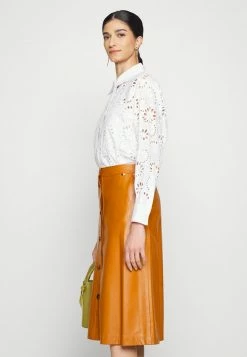 BOSS C_VALELU - A-line Skirt - Dark Orange -BOSS Sales Store 04752dfb7c31484ba024e2e7284fc50c