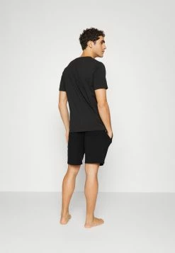 BOSS MIX&MATCH SHORT PANT - Pyjama Bottoms - Black -BOSS Sales Store 052471f6341b4a29a95577f720fb47f8