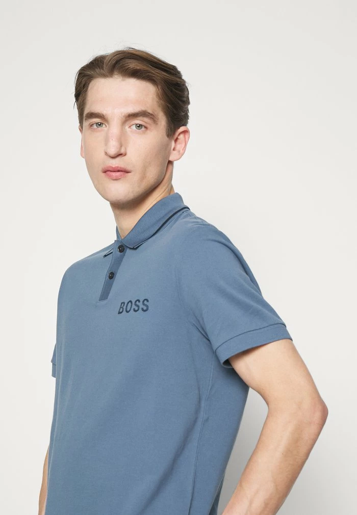 BOSS TOBIN - Polo Shirt - Mineral Blue 6 BOSS TOBIN - Polo Shirt - Mineral Blue - Image 4