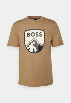 BOSS TIBURT - Print T-shirt - Medium Beige 10 BOSS TIBURT - Print T-shirt - Medium Beige -BOSS Sales Store 0572052ac1f449efb30d82d3b7ed5d67