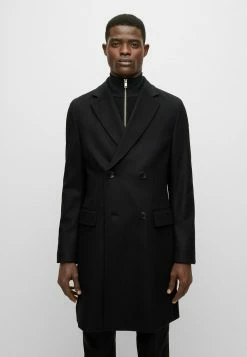 BOSS H-HYDE-DB-FLAPS - Classic Coat - Black One