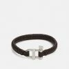 BOSS SAILING - Bracelet - Brown/silver-coloured -BOSS Sales Store 061546a5ca0445b38ae473751043a26b
