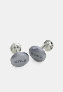 BOSS CAL - Cufflinks - Silver-coloured -BOSS Sales Store 066ff3055cfc483ea028335ba9742268