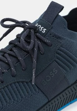BOSS TITANIUM RUNN - Trainers - Navy -BOSS Sales Store 073b35c4033d433b8cd56621aa22fc2a
