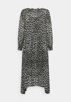 BOSS DILEORA - Shirt Dress - Black/white -BOSS Sales Store 075406a4193c4c02b9e1522e7cba57db