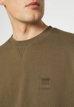 BOSS WESTART - Sweatshirt - Dark Green -BOSS Sales Store 07e3c7fa519740f19a147d2d92caaa4b