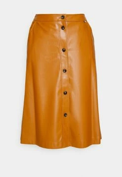 BOSS C_VALELU - A-line Skirt - Dark Orange -BOSS Sales Store 07e5577238954d29877b45235a9f0fc6