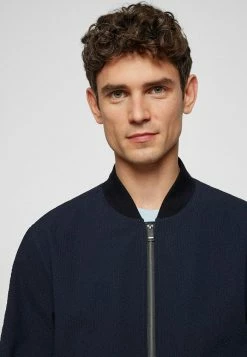 BOSS P-HANRY-WG-BMB - Bomber Jacket - Dark Blue -BOSS Sales Store 082ef39fe4684f0db84fb6f16c21f2bb