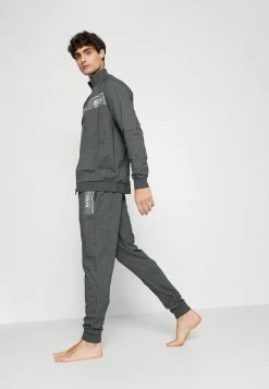 BOSS AUTHENTIC PANTS - Pyjama Bottoms - Medium Grey -BOSS Sales Store 083f7e3cd73f491bb2de64e085adacfc