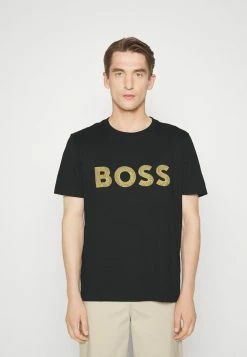 BOSS TANK - Print T-shirt - Black