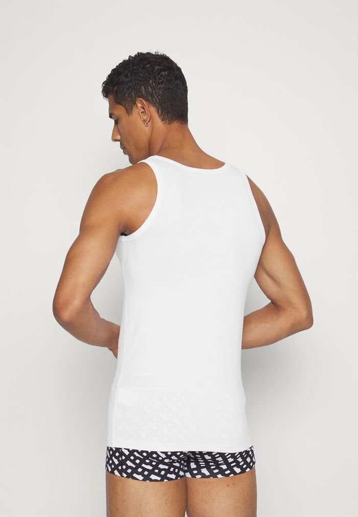 BOSS MODERN 2 PACK - Undershirt - White 5 BOSS MODERN 2 PACK - Undershirt - White - Image 3