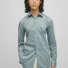 BOSS HANK - Shirt - Open Green Twentynine -BOSS Sales Store 08a12aab47a0415ab16577835d3aeca6
