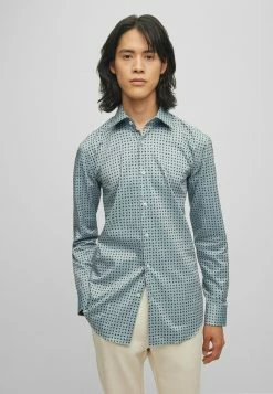 BOSS HANK - Shirt - Open Green Twentynine