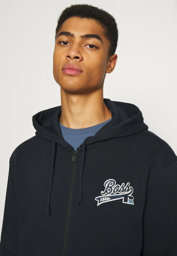 BOSS X RUSSELL ATHLETIC SANYO - Zip-up Sweatshirt - Navy 6 BOSS X RUSSELL ATHLETIC SANYO - Zip-up Sweatshirt - Navy - Image 4