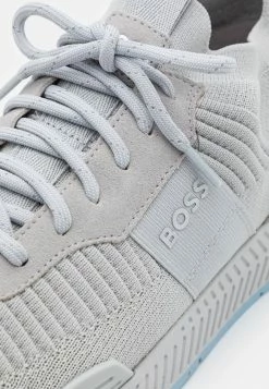 BOSS TITANIUM RUNN - Trainers - Light/pastel Grey -BOSS Sales Store 08d78cf8dfda4b3a978f596a09095ffa