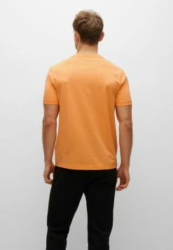 BOSS TEE - Print T-shirt - Open Orange Two -BOSS Sales Store 0959290881a04e13b2b1f26873974aa3