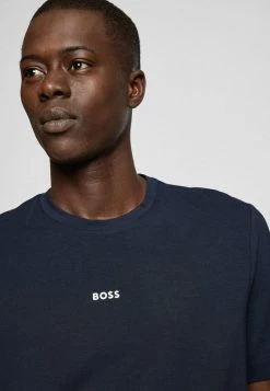 BOSS TCHUP - Basic T-shirt - Dark Blue -BOSS Sales Store 0967f94cc0f24288853567fafe727a2d