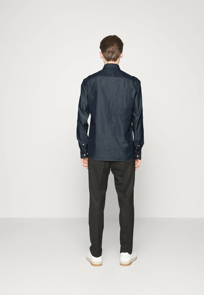 BOSS Formal Shirt - Dark Blue 5 BOSS Formal Shirt - Dark Blue - Image 3