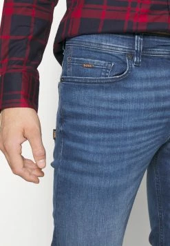 BOSS Slim Fit Jeans - Medium Blue -BOSS Sales Store 0ab806e89b7545d681068ad6d57ffa77