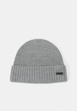 BOSS FATI UNISEX - Beanie - Grau