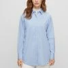 BOSS BOSTUCCI - Button-down Blouse - Light/pastel Blue -BOSS Sales Store 0bf738d934964520b88f752a945108f9