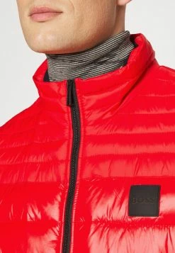 BOSS ODENO - Waistcoat - Bright Red -BOSS Sales Store 0c038465b19b4731a3726999eae31013