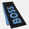 BOSS FEODORO - Scarf - Dark Blue