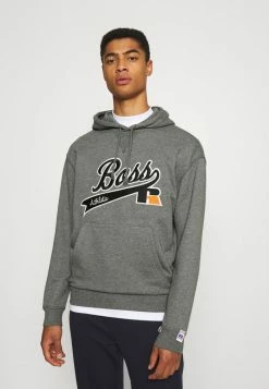 BOSS X RUSSELL ATHLETIC SAFA - Hoodie - Medium Grey