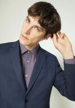 BOSS HANK KENT - Shirt - Dark Red -BOSS Sales Store 0d5d80243e5a411bbea6a402f87bc73c