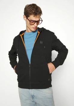 BOSS Zip-up Sweatshirt - Black -BOSS Sales Store 0d9870790ada4a06b7d88732037a6948