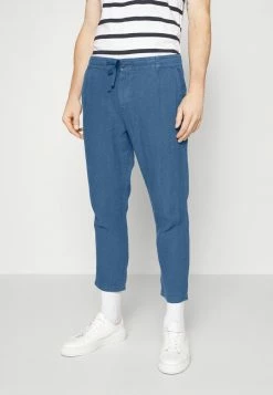 BOSS SLOSE - Trousers - Dark Denim