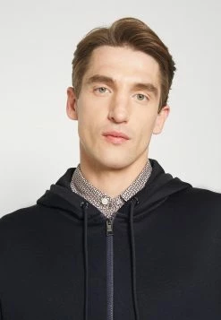 BOSS SEEGER - Zip-up Sweatshirt - Dark Blue -BOSS Sales Store 0dbd4f9e89d84553b56a435c85df8bb6