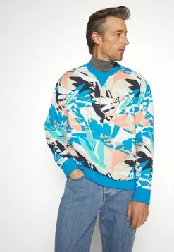 BOSS WALLOVER - Sweatshirt - Bright Blue -BOSS Sales Store 0e0f556906a3424ca56706c398101a21